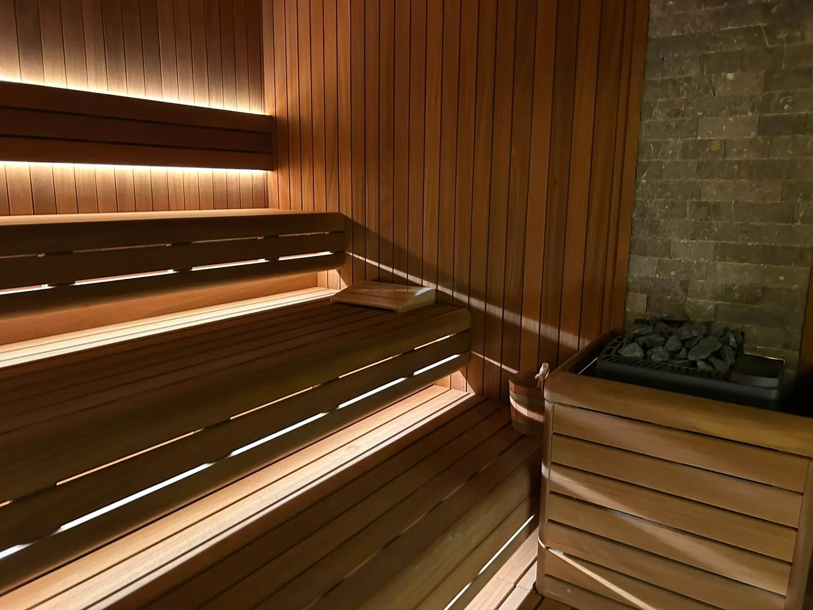 Large sauna